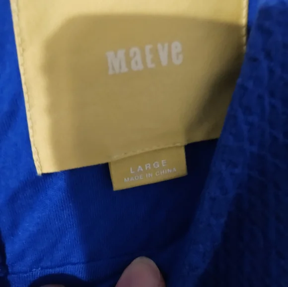 GUC Anthropologie Maeve Textured Dress - Picture 9 of 9